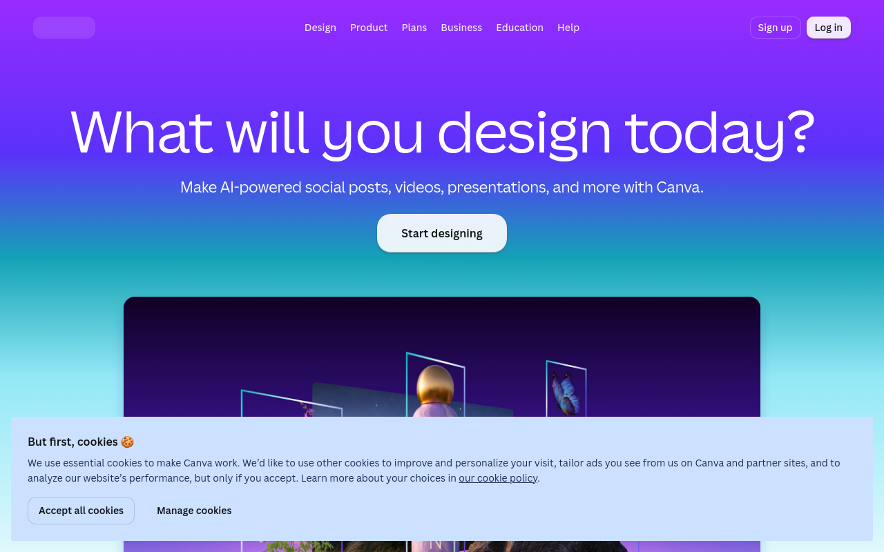 Canva — desktop screenshot