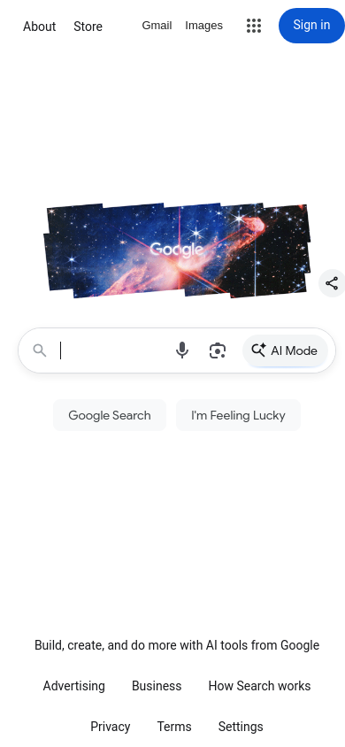 Google Search — mobile screenshot