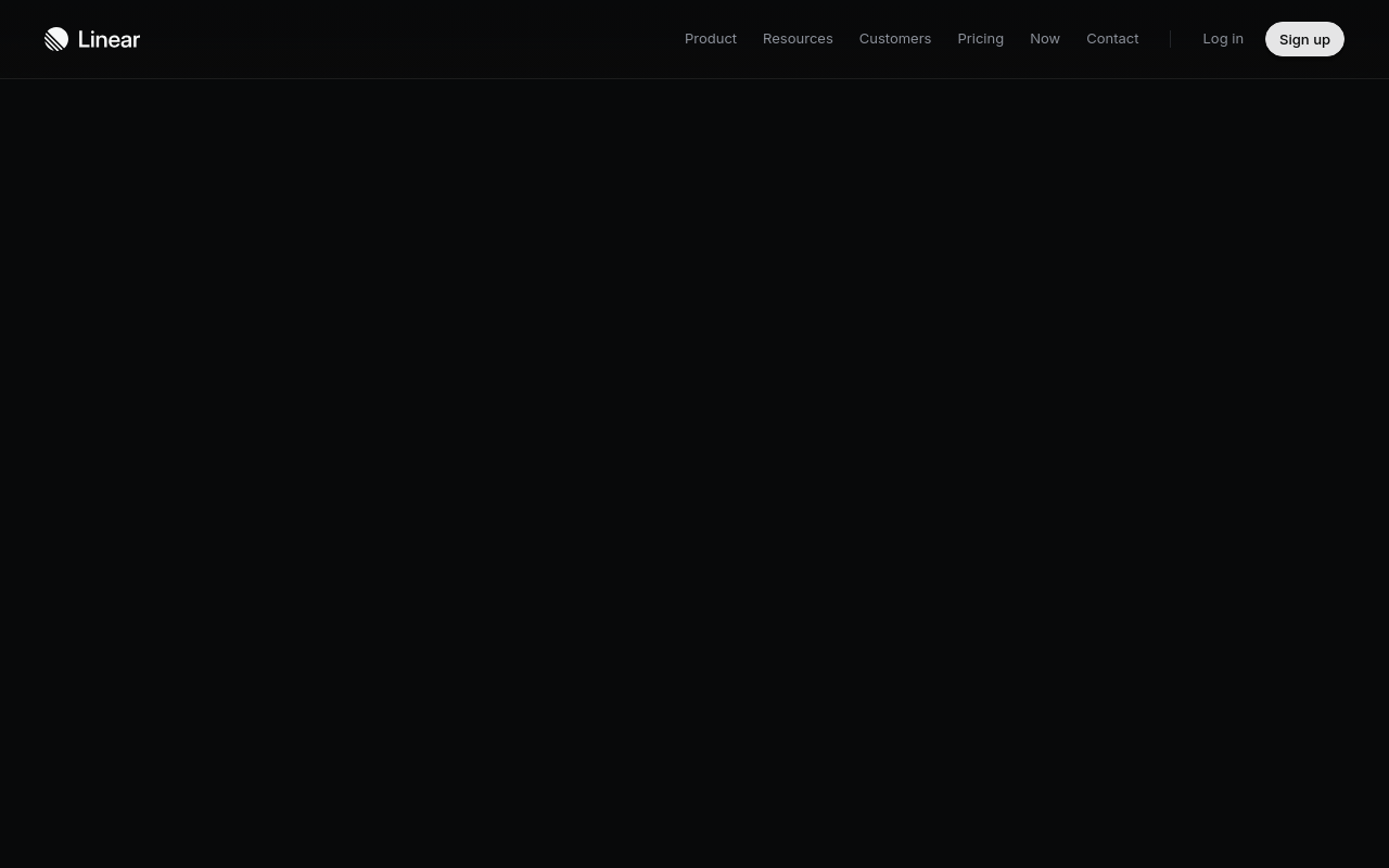 Linear — desktop screenshot