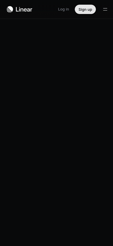 Linear — mobile screenshot