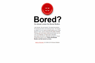 Bored Button 5 Awesome Websites