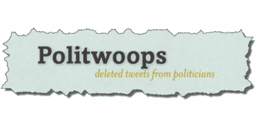 Politiwoops Deleted Tweets